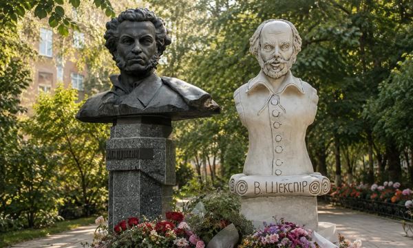 «Это садовый гномик-алкоголик или Ленин перед смертью»: Пушкина, снесенного в Полтаве, заменили на Шекспира – украинцев затошнило от собственного искусства